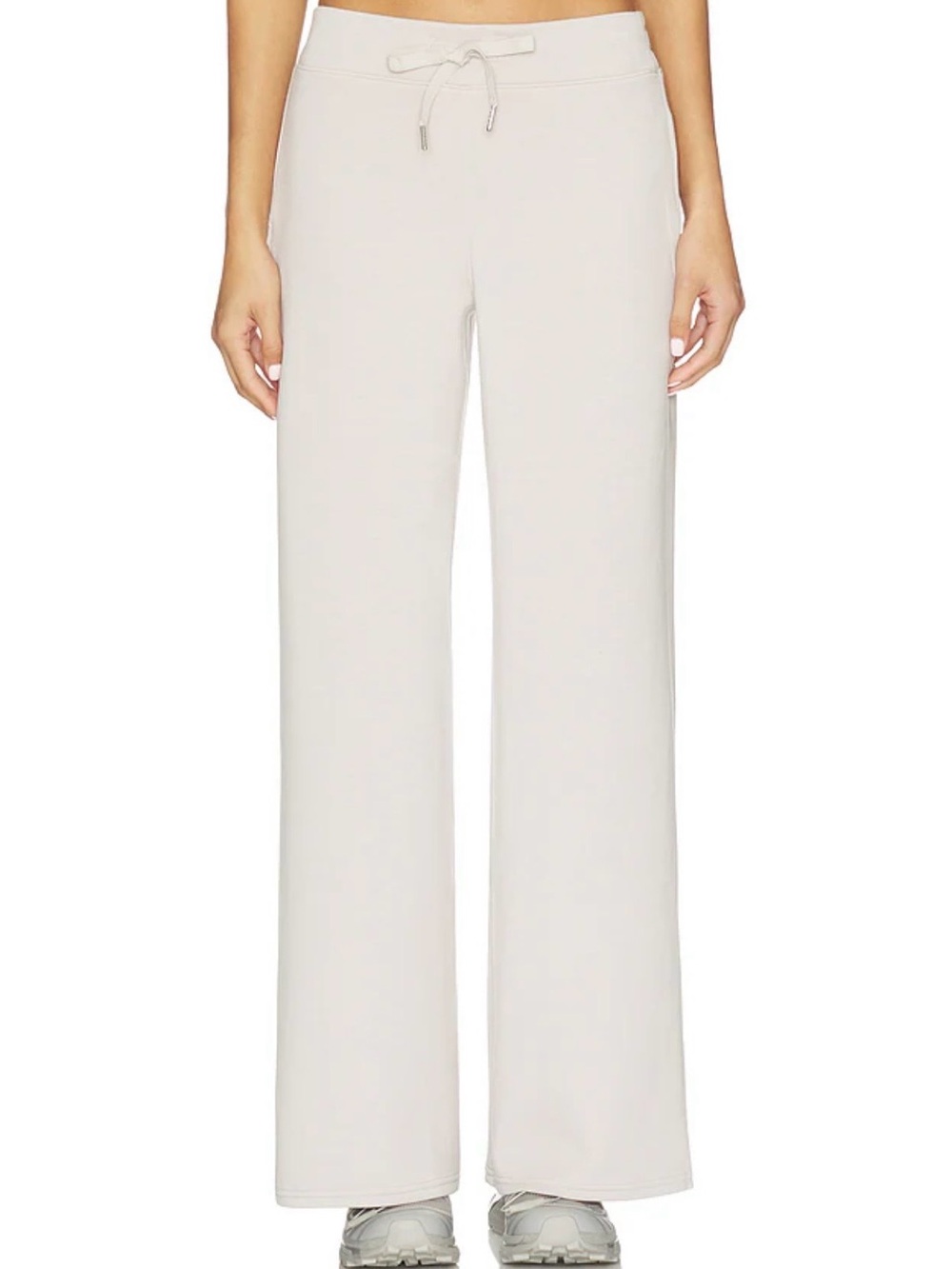 SPANX AirEssentials Wide Leg Pant in French Gray